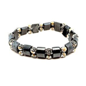 Stretchy Hematite Bracelet